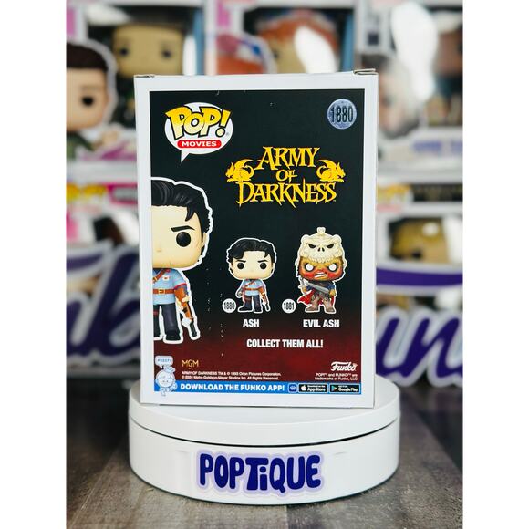 Army of Darkness Ash with Boomstick Funko Pop! #1880 - Picture 3 of 6
